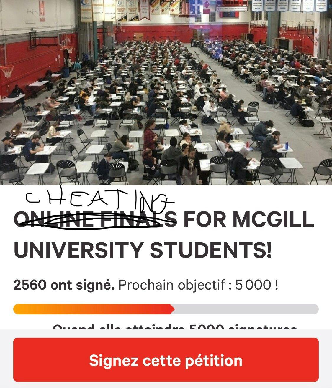 Wow, McGill kids cheat so much they even <a href="https://www.mcgillnightly.ca/articles/student-on-your-left-in-fieldhouse-majoring-in-coughing-apparently" target="_blank">stole their photo</a> from us! Source: The McGill Nightly’s photographers